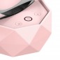 Boxa wireless portabila RGB, bluetooth 5.0, intrare USB, 1500mAh, 80Hz - 20KHz, 85dB, 3000K, 1A, 3W, 5V, 18 x 11 x 11cm, roz