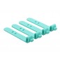 Set cleme cabluri electrice, 4 bucati, silicon, 6 x 1cm Set cleme cabluri electrice, 4 bucati, silicon, 6 x 1cm
