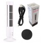 Ventilator birou, alimentare USB, 5V 0.5A, 2,5 W, 33 x 10,5 cm, alb Ventilator birou, alimentare USB, 5V 0.5A, 2,5 W, 33 x 10,5 cm, alb
