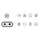 Placa de sunet externa, efect sunet stereo 7.1, 3 x 2,5 x 1cm, gri Placa de sunet externa, efect sunet stereo 7.1, 3 x 2,5 x 1cm, gri