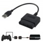 Adaptor pad playstation 2, intrare USB, plastic, negru Adaptor pad playstation 2, intrare USB, plastic, negru