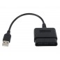 Adaptor pad playstation 2, intrare USB, plastic, negru Adaptor pad playstation 2, intrare USB, plastic, negru