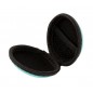 Husa casti, fermoar inchidere, plastic, 18g, 8 x 3cm, albastru Husa casti, fermoar inchidere, plastic, 18g, 8 x 3cm, albastru