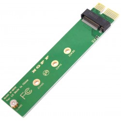 Adaptor SSD M.2 NVMe la PCI Express x1, universal, verde