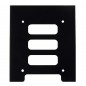 Adaptor HDD/SSD de la 2,5inch la 3,5inch, otel, negru