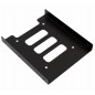Adaptor HDD/SSD de la 2,5inch la 3,5inch, otel, negru
