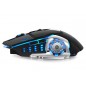 Mouse optic fara fir 1000/1200/1600 DPI, intrare USB, forma ergonomica, 122g, negru Mouse optic fara fir 1000/1200/1600 DPI, intrare USB, forma ergonomica, 122g, negru