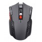 Mouse optic fara fir 800/1600 DPI, intrare USB, forma ergonomica, functie standby, 11,5 x 7,5 x 3,5cm, gri/negru