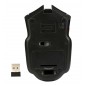 Mouse optic fara fir 800/1600 DPI, intrare USB, forma ergonomica, functie standby, 11,5 x 7,5 x 3,5cm, rosu/negru