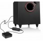 Izolator audio, jack 3,5mm, plastic, 6,2 x 2 x 2cm, negru