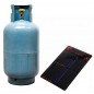 Indicator nivel gaz butelie, plastic/magnet, 10 x 6cm