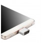 Adaptor USB A - MicroUSB, 1,8 x 1,8 x 0,9 cm, alb