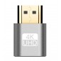 Adaptor - Emulator HDMI, compatibilitate Windows / Mac OS / Linux, plastic, 4K, gri
