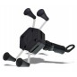 Suport telefon moto universal, carlig prindere, port USB, plastic, 10,1 x 5,8 x 5cm, negru Suport telefon moto universal, carlig prindere, port USB, plastic, 10,1 x 5,8 x 5cm, negru
