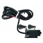 Suport telefon moto universal, carlig prindere, port USB, plastic, 10,1 x 5,8 x 5cm, negru Suport telefon moto universal, carlig prindere, port USB, plastic, 10,1 x 5,8 x 5cm, negru