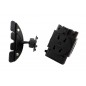 Suport auto telefon, clema prindere, plastic, negru Suport auto telefon, clema prindere, plastic, negru