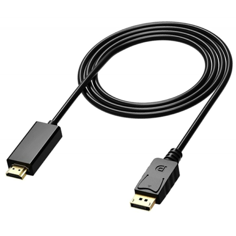 Cablu adaptor DP - HDMI, full HD, suport 3D, negru