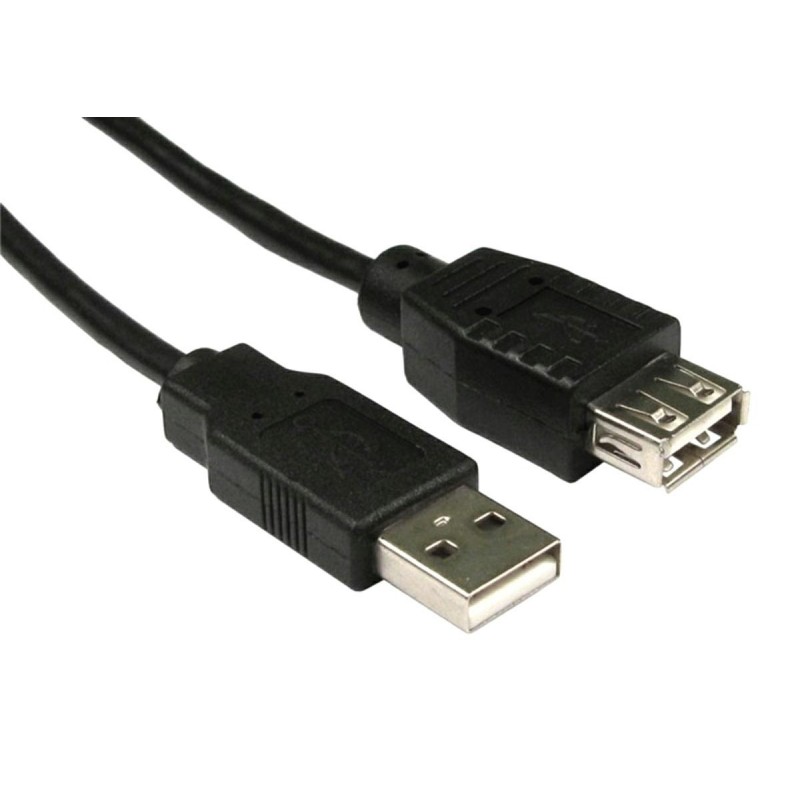 Cablu USB A-B, lungime: 2m, USB compatibil: 1.0/1.1/2.0, negru