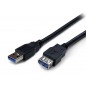 Cablu USB 3.0 - AB, USB compatibil: 1.1/2.0, negru