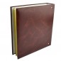 Album foto Classic 23x28 cm, 50 pagini albe autoadezive, tip caiet mecanic, maro, RESIGILAT