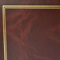 Album foto Classic 23x28 cm, 50 pagini albe autoadezive, tip caiet mecanic, maro, RESIGILAT