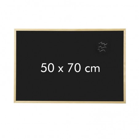 Tabla pentru creta, 50 x 70 cm, rama lemn, multilaterala, RESIGILAT