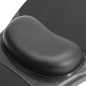 Suport ergonomic pentru mana cu mousepad gel, fixare scaun sau birou, 180 grade, negru, RESIGILAT