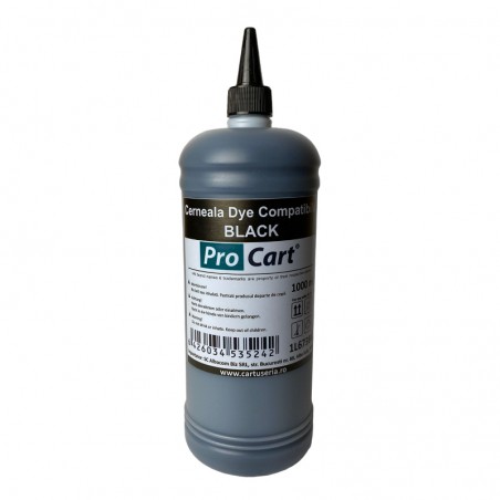 Cerneala Dye compatibila Epson L Black, 1 Litru