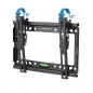 Suport TV de perete, reglabil 14-50 inch, maxim 25 kg, inclinare la 15 grade, negru