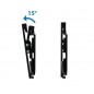 Suport TV de perete, reglabil 14-50 inch, maxim 25 kg, inclinare la 15 grade, negru