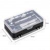 Set 115 scule de precizie, chei TORX, capete interschimbabile, penseta cu varf ascutit, carcasa cu inchidere tip clema