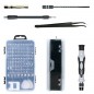 Set 115 scule de precizie, chei TORX, capete interschimbabile, cutie stocare, RESIGILAT