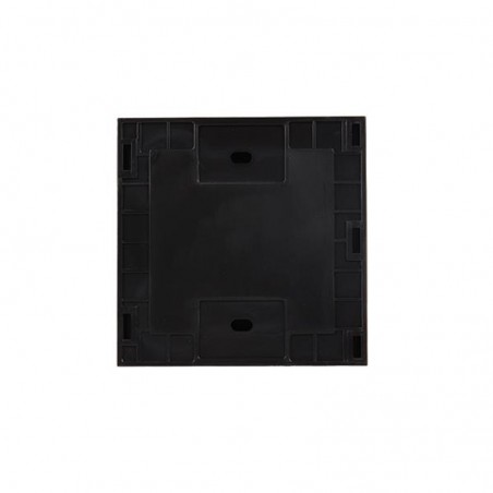 Interupator simplu cu touch, IP45, sticla securizata, 86 x 86 x 7 mm, negru