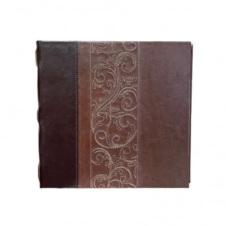 Album foto piele ecologica, coperta vintage, format 10x15, stocare 200 fotografii