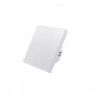 Intrerupator touch RF cu panou tactil din sticla, control telecomanda, alb Intrerupator touch RF cu panou tactil din sticla, control telecomanda, alb