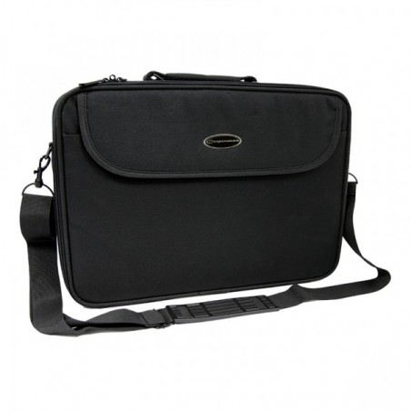 Geanta pentru laptop 17 inch, buzunar accesorii, nylon, Esperanza, RESIGILAT