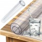 Protectie PVC pentru birou, mobilier, 1.5 mm grosime, 120x90 cm, transparenta