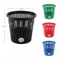 Cos gunoi cu perforatii, 11 L, 27 x 29 cm, plastic, diverse culori Cos gunoi cu perforatii, 11 L, 27 x 29 cm, plastic, diverse culori