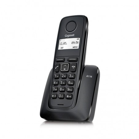 Telefon fara fir, LCD, ceas, cutie postala de retea, alarma, RESIGILAT, prezinta urme de utilizare, lipsa ambalaj original