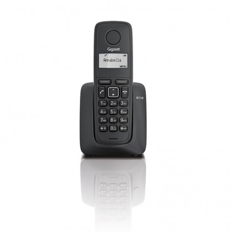 Telefon fara fir, LCD, ceas, cutie postala de retea, alarma, RESIGILAT, prezinta urme de utilizare, lipsa ambalaj original