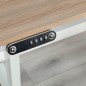 Cadru de birou electric dublu motorizat, inaltime reglabila 64-129 cm, memorare 4 pozitii, lungime 102 - 145 cm Cadru de birou electric dublu motorizat, inaltime reglabila 64-129 cm, memorare 4 pozitii, lungime 102 - 145 cm