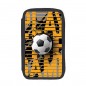 Penar scoala, 3 compartimente cu fermoar, neechipat, model Fotbal Penar scoala, 3 compartimente cu fermoar, neechipat, model Fotbal