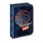 Penar echipat, 2 extensii cu fermoar, 32 piese incluse, model Basketball, 20x13x4.5 cm