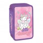Penar scolar, echipat complet cu 39 piese, 3 fermoare, Little Unicorn