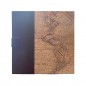 Album foto Maps piele ecologica, 200 fotografii 10x15, aspect Vintage, inchidere curea