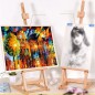 Sevalet pictura, reglare inaltime si unghi inclinare, lemn, 27x81 cm