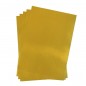 Folie adeziva, format A4, printabila inkjet, Silky Gold, set 20 coli