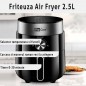 Friteuza cu aer cald AirFryer 1200 W, capacitate 2.5 L, display digital LED, ProCart, RESIGILAT