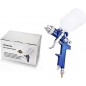 Pistol de vopsit cu aer comprimat, capacitate 600 ml, presiune reglabila, duza 1.4, recipient vopsea 10x15 cm, RESIGILAT