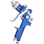 Pistol de vopsit cu aer comprimat, capacitate 600 ml, presiune reglabila, duza 1.4, recipient vopsea 10x15 cm, RESIGILAT
